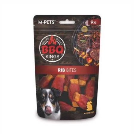 M-Pets BBQ Kings Rib Bites Tavuklu Köpek Ödül Maması 115 Gr