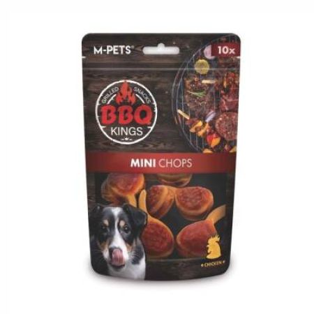 M-Pets BBQ Kings Mini Pirzola Tavuklu Köpek Ödülü 135 Gr