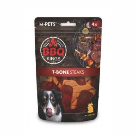 M-Pets BBQ Kings T-Bone Steaks Tavuklu Köpek Ödül Maması 105 Gr