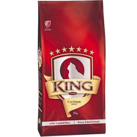 King Kedi Maması Kuzu Etli Pirinçli 15 kg