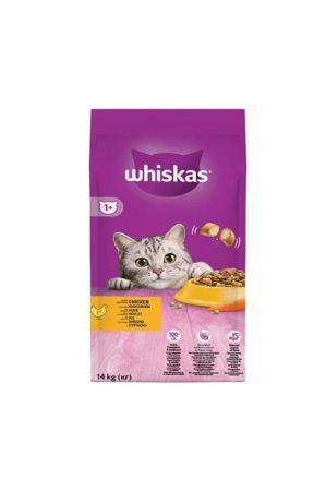Whiskas Tavuklu Ve Sebzeli Yetişkin Kedi Maması 14 Kg