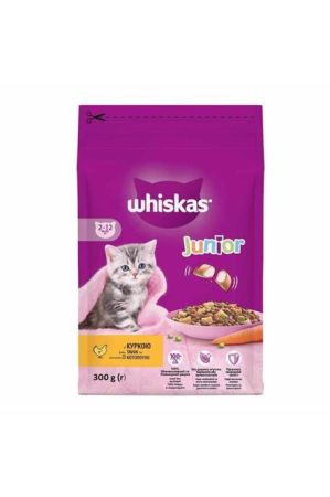 Whiskas Tavuklu Yavru Kuru Kedi Maması 300 Gr