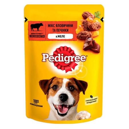 Pedigree Gravy Soslu Sığır Etli Köpek Yaş Maması 100 Gr