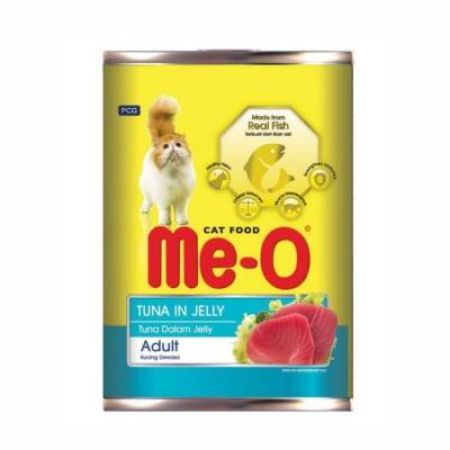 Me-O Jelly Ton Balıklı Yetişkin Kedi Konservesi 400 Gr