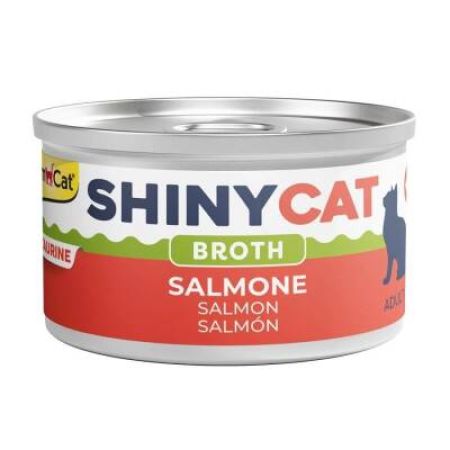 Gimcat Shinycat Sos İçinde Somonlu Kedi Konservesi 70 Gr