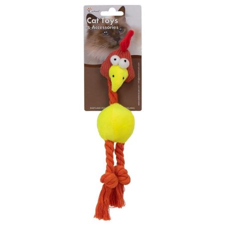 Eastland Catnipli Peluş Horoz Kedi Oyuncağı 20 cm