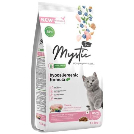Mystic Pro Az Tahıllı Tavuklu Yavru Kedi Maması 15 kg