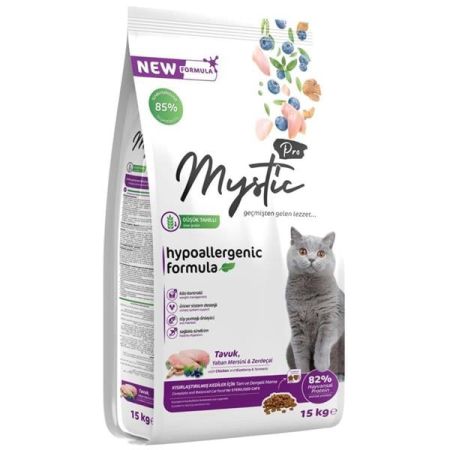 Mystic Pro Tavuklu Kısırlaştırılmış Kedi Maması 15 kg