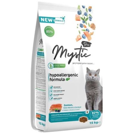 Mystic Pro Somonlu Kısırlaştırılmış Kedi Maması 15 kg