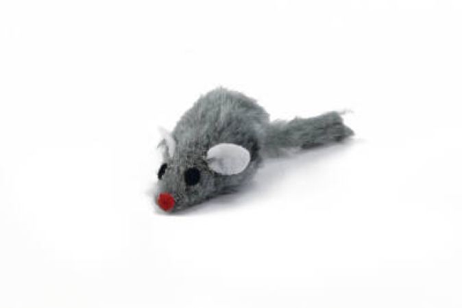 Beeztees Kedi Oyuncağı, Kısa Tüylü Fare, 5cm