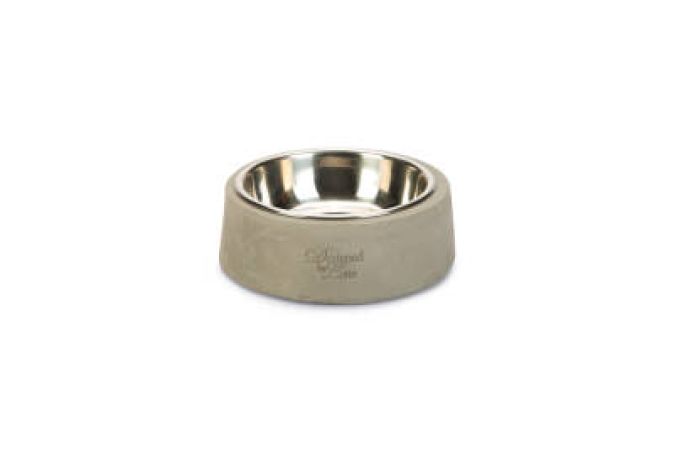 Beeztees DBL Kedi Mama Su Kabı, Paslanmaz Çelik, 12,5cm, 160ml