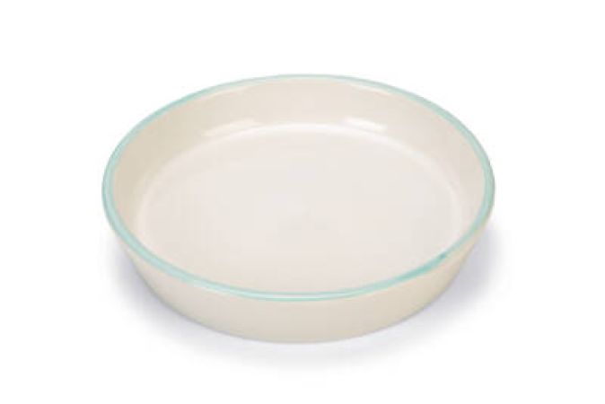 Beeztees Yavru Kedi Mama Su Kabı, Seramik, Gri Mint, 17,5cmx3,5cm