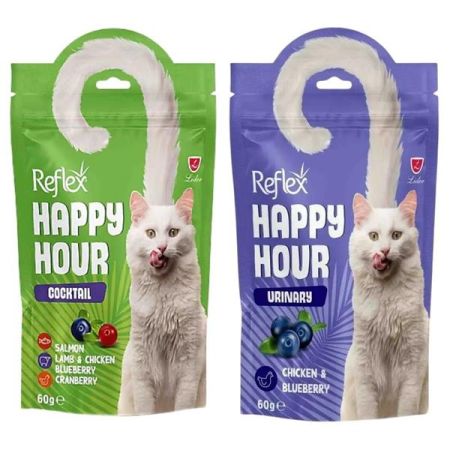 Reflex Happy Hour Kedi Ödül Maması 60 gr Karışık 2 Adet