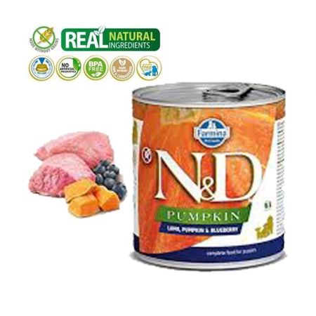 N&D Pumpkin Balkabaklı Ve Tavuklu Yetişkin Köpek Konservesi 285 gr