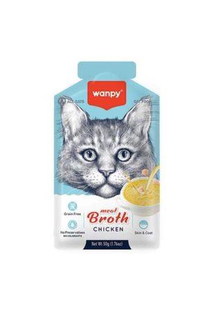 Wanpy Tavuk Etli Kedi Çorbası 50 Gr