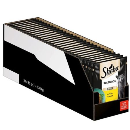 Sheba Chicken Pouch Tavuk Etli Kedi Yaş Maması 85 Gr - 28 Adet