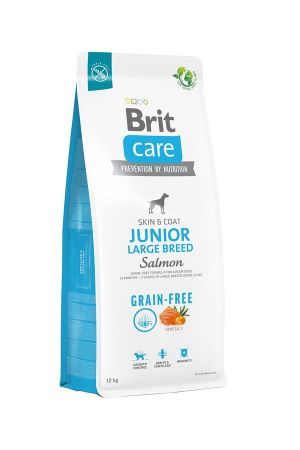 Brit Care Junior Skin & Coat Somonlu Tahılsız Büyük Irk Yavru Köpek Maması 12kg