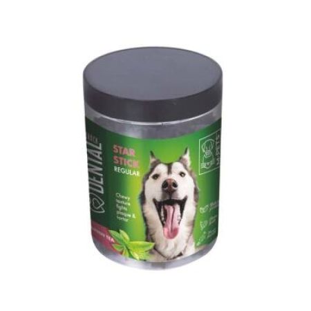 M-Pets Star Stick Yeşil Çaylı Diş Sağlığı Destekleyici Orta ve Büyük Irk Köpek Ödülü 340 Gr