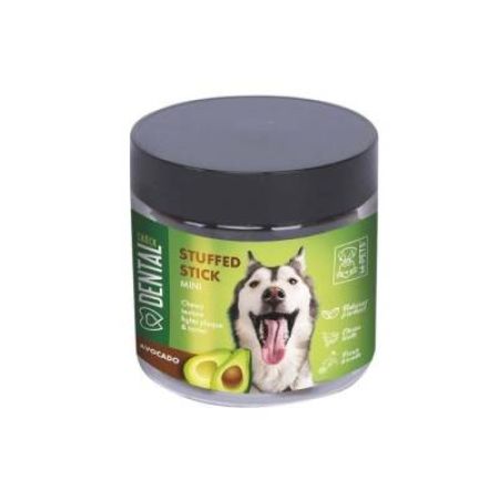 M-Pets Stuffed Stick Avokado Özlü Diş Sağlığı Destekleyici Küçük Irklar İçin Köpek Ödülü 100 Gr