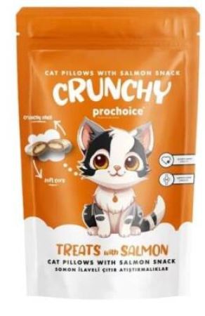 ProChoice Crunchy Somonlu Kedi Ödül Maması 60 gr