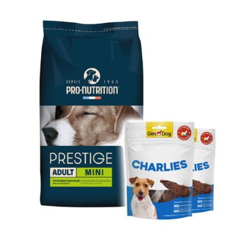 Pro Nutrition Prestige Küçük Irk Yetişkin Köpek Maması 8 Kg + 2 Adet Gimdog 70 Gr Köpek Ödülü