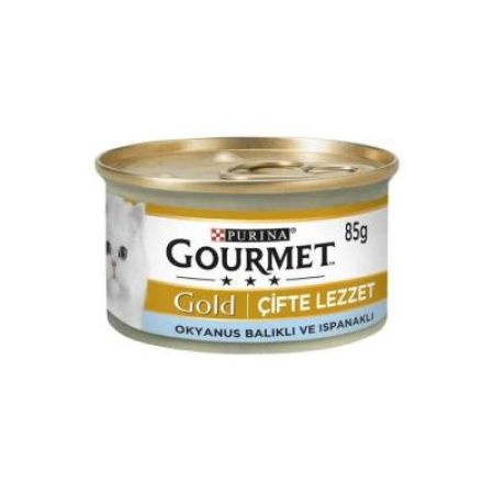 Gourmet Gold Okyanus Balıklı Yetişkin Kedi Konservesi 85 Gr