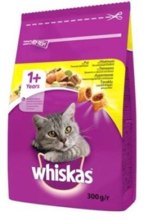 Whiskas Tavuklu Yetişkin Kedi Maması 300 Gr