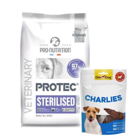 Pro Nutrition Protect Veterinary Sterilised Köpek Maması 2 Kg + Gimdog 70 Gr Köpek Ödülü