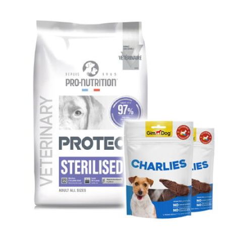 Pro Nutrition Protect Veterinary Sterilised Köpek Maması 12 Kg + 2 Adet Gimdog 70 Gr Köpek Ödülü