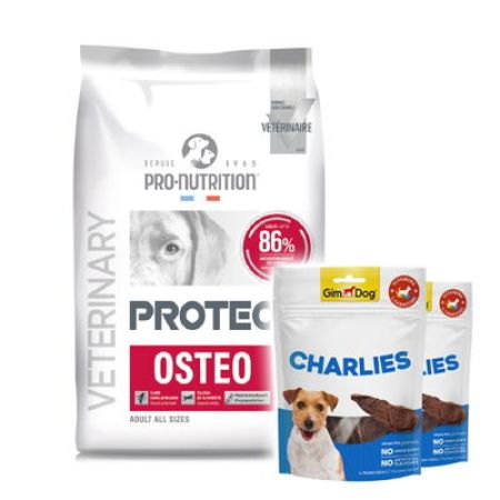 Pro Nutrition Protect Veterinary Osteo Eklem Sağlığı Destekleyici Köpek Maması 12 Kg + 2 Adet Gimdog 70 Gr Köpek Ödülü