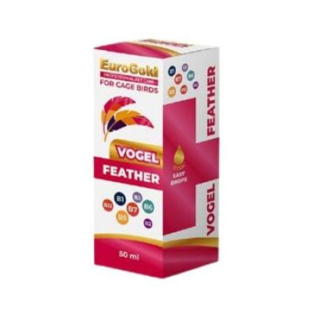 EuroGold Vogel Feather Kuşlar İçin Tüy Bakım Destekleyici Damla 50 Ml