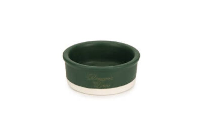 Beeztees DBL Kedi Mama Su Kabı, Seramik, Mat Yeşil, 12cm, 300ml