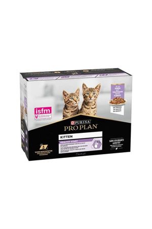 Pro Plan Pouch Sos İçinde Hindili Yavru Kedi Konservesi 85gr 10 Adet