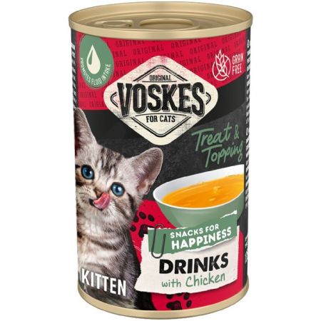 Voskes Tahılsız Tavuklu Yavru Kedi Çorbası 135 ml