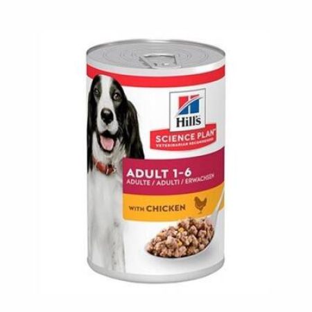 Hill's SCIENCE PLAN Tavuk Etli Orta Irk Yetişkin Köpek Konservesi 370 Gr