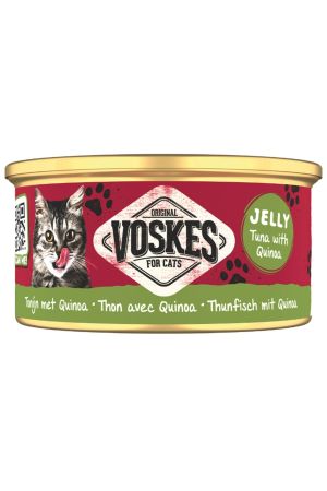 Voskes Ton Balığı ve Kinoa Kedi Konservesi 85 gr - 4 Adet