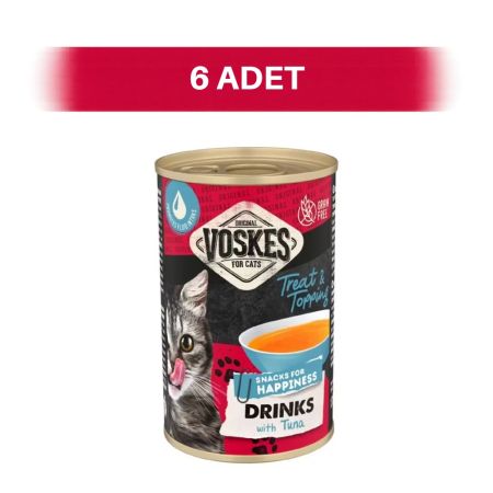 Voskes Ton Balıklı Tahılsız Kedi Çorbası 6 x 135 ml