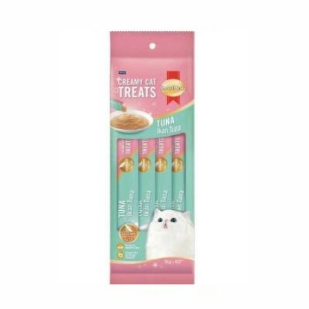 SmartHeart Ton Balıklı Sıvı Krema Kedi Ödülü 4x15 Gr