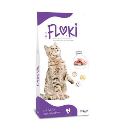 Floki Tavuklu Yetişkin Kedi Maması 15 Kg