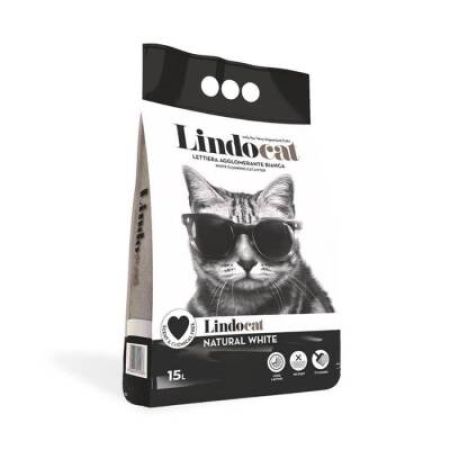 Lindocat Natural Kokusuz Topaklanan Kalın Taneli Bentonit Kedi Kumu 10 Lt