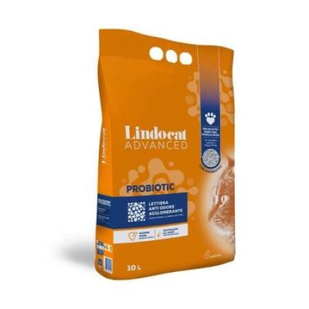Lindocat Advanced Probiotic Bakteri Önleyici Topaklanan Kedi Kumu 10 Lt