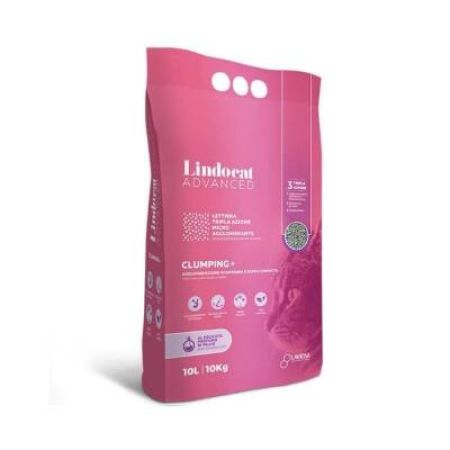 Lindocat Advanced Bebek Pudralı Ekstra Güçlü Topaklanan Gri Kedi Kumu 10 Lt