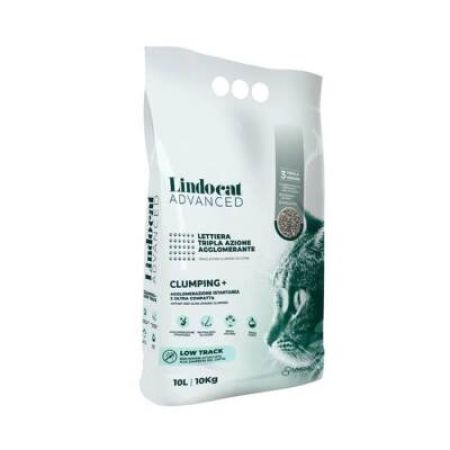 Lindocat Advanced Pati İzi Bırakmayan Ekstra Topaklanan Bentonit Kedi Kumu 10 Lt