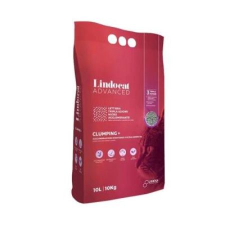 Lindocat Advanced Aktif Karbonlu Ekstra Topaklanan Kokusuz Bentonit Kedi Kumu 10 Lt