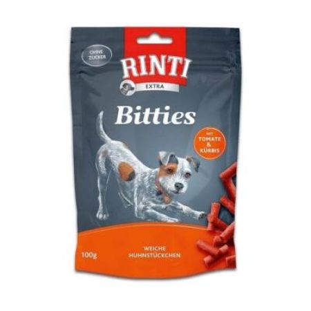 RINTI Bitties Tavuk ve Domatesli Köpek Ödülü 100 Gr