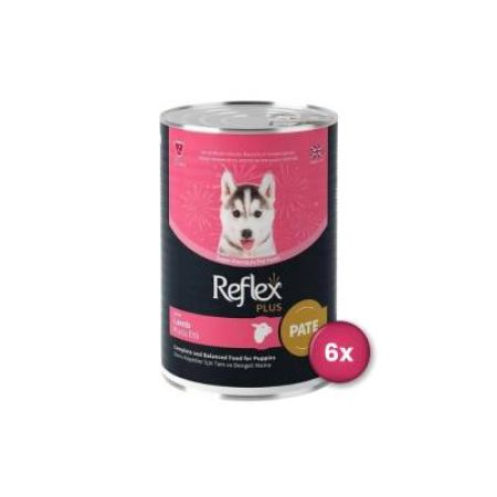 Reflex Plus Pate Etli Yavru Köpek Konservesi 400 Gr X 6 Adet