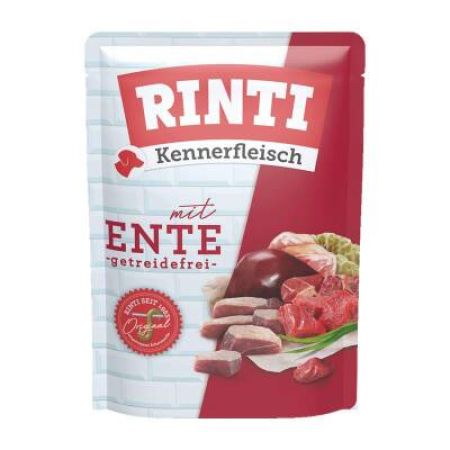 RINTI Pouch Ördekli Yetişkin Köpek Konservesi 400 Gr