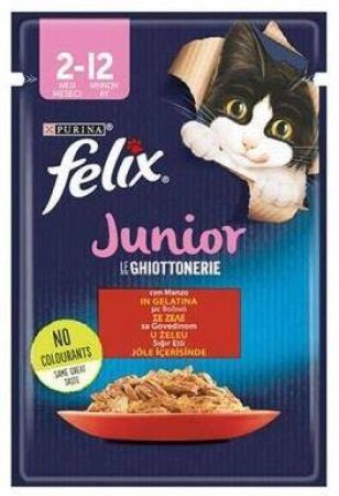 Felix Sığır Etli Yavru Kedi Konservesi 85 gr