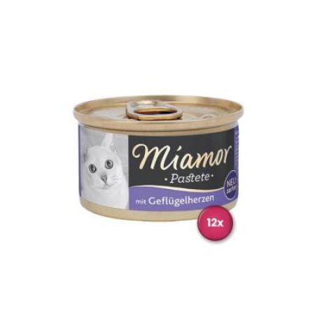 Miamor Pastete Yürekli Kedi Konservesi 85 gr X 12 Adet