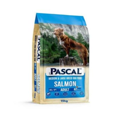 Pascal Somonlu Orta ve Büyük Irk Yetişkin Köpek Maması 15 kg
